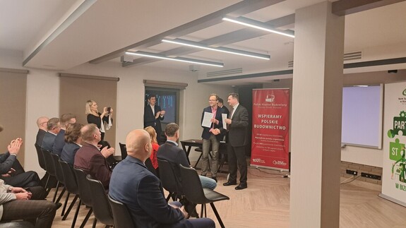 The Faculty of Management and the Polish Construction Cluster sign an agreement on partnership cooperation.