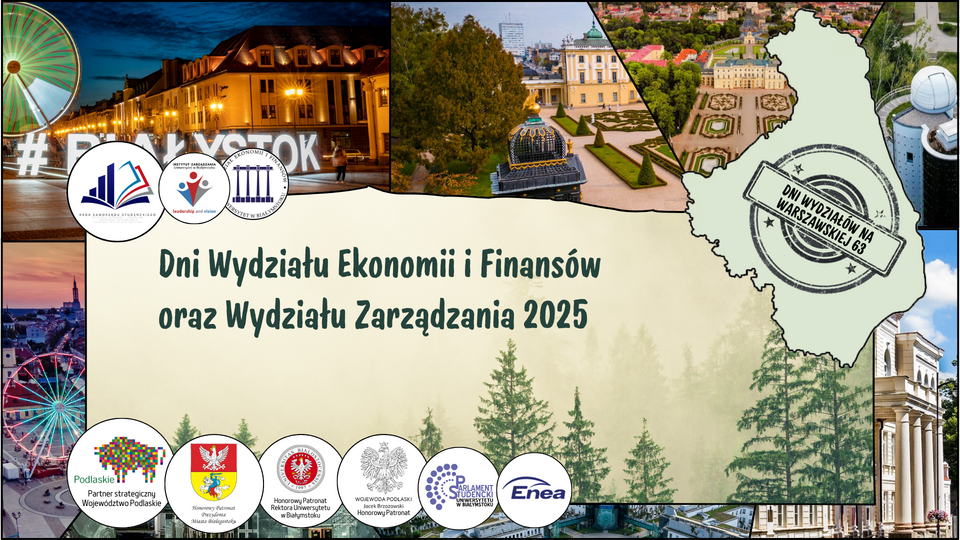 Przedstawiamy harmonogram Dni Wydziałów na Warszawskiej 63!