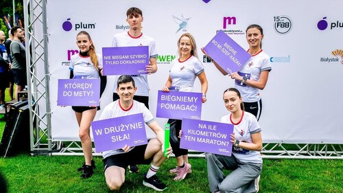 III miejsce w klasyfikacji akademickiej podczas Plum Ekiden!