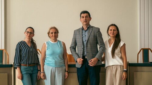Wizyta prof. Marii Vodenicharovej z University of National and World Economy w Sofii