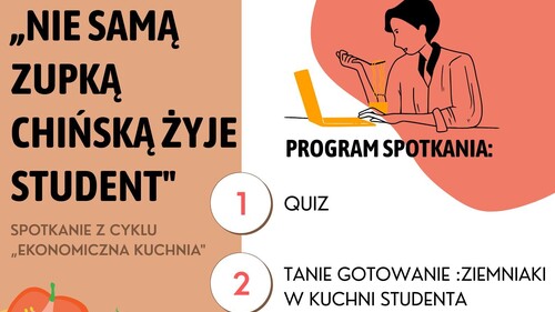 Nie samą zupką chińską żyje student!