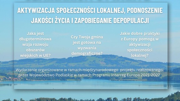Międzynarodowe seminarium otwarte - Przyszłość obszarów wiejskich w Europie
