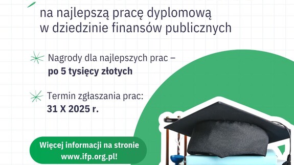 Konkurs na najlepsze prace dyplomowe o finansach publicznych