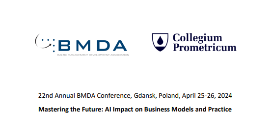 Zaproszenie do udziału w 22. Międzynarodowej Konferencji BMDA „Mastering the Future: AI Impact on Business Models and Practice"