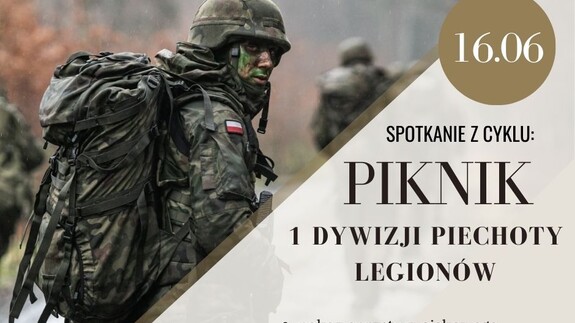 Piknik militarny 1 Dywizji Piechoty Legionów